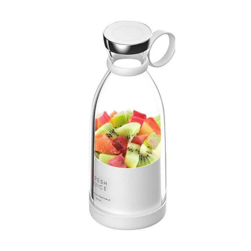 Portable Blender, 6 Blades Juicer Cup for Juice Shakes and Smoothies, 350Ml Mini Blender with Usb Rechargeable